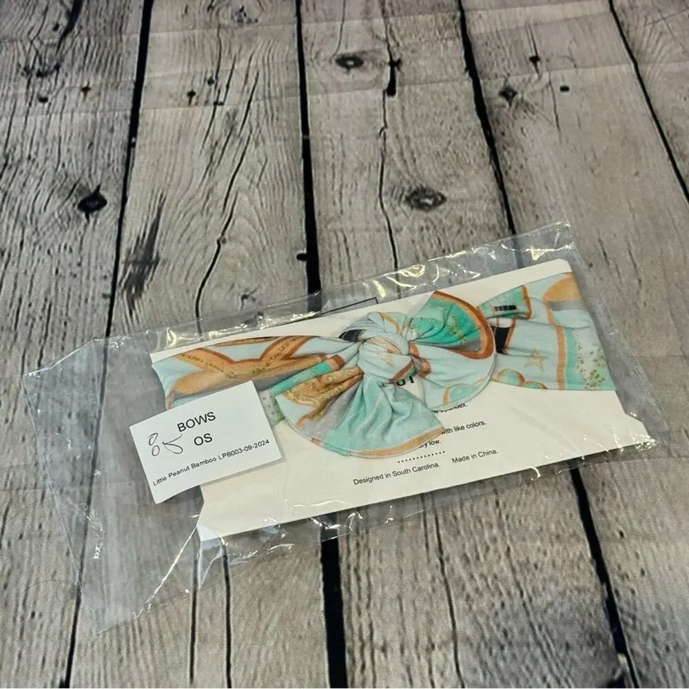 Little Peanut Bamboo Christmas Cookies Bamboo Bow Headband